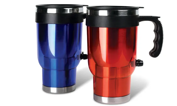 16 OZ 12 Volt Heated Travel Mug