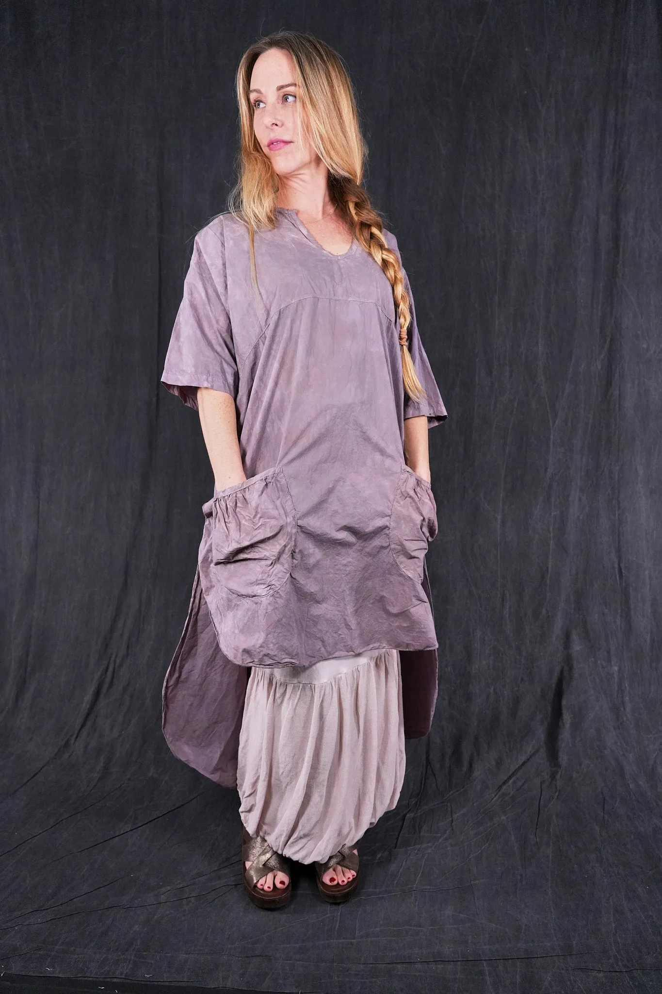 4180 Ophelia Bubble Skirt Rose Quartz