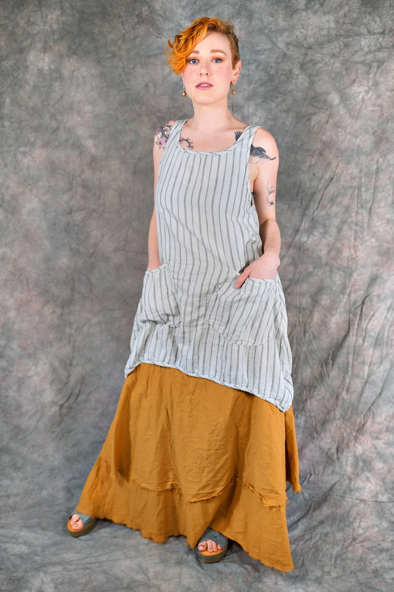 4186-2 Silhouette Skirt Antique Bronze