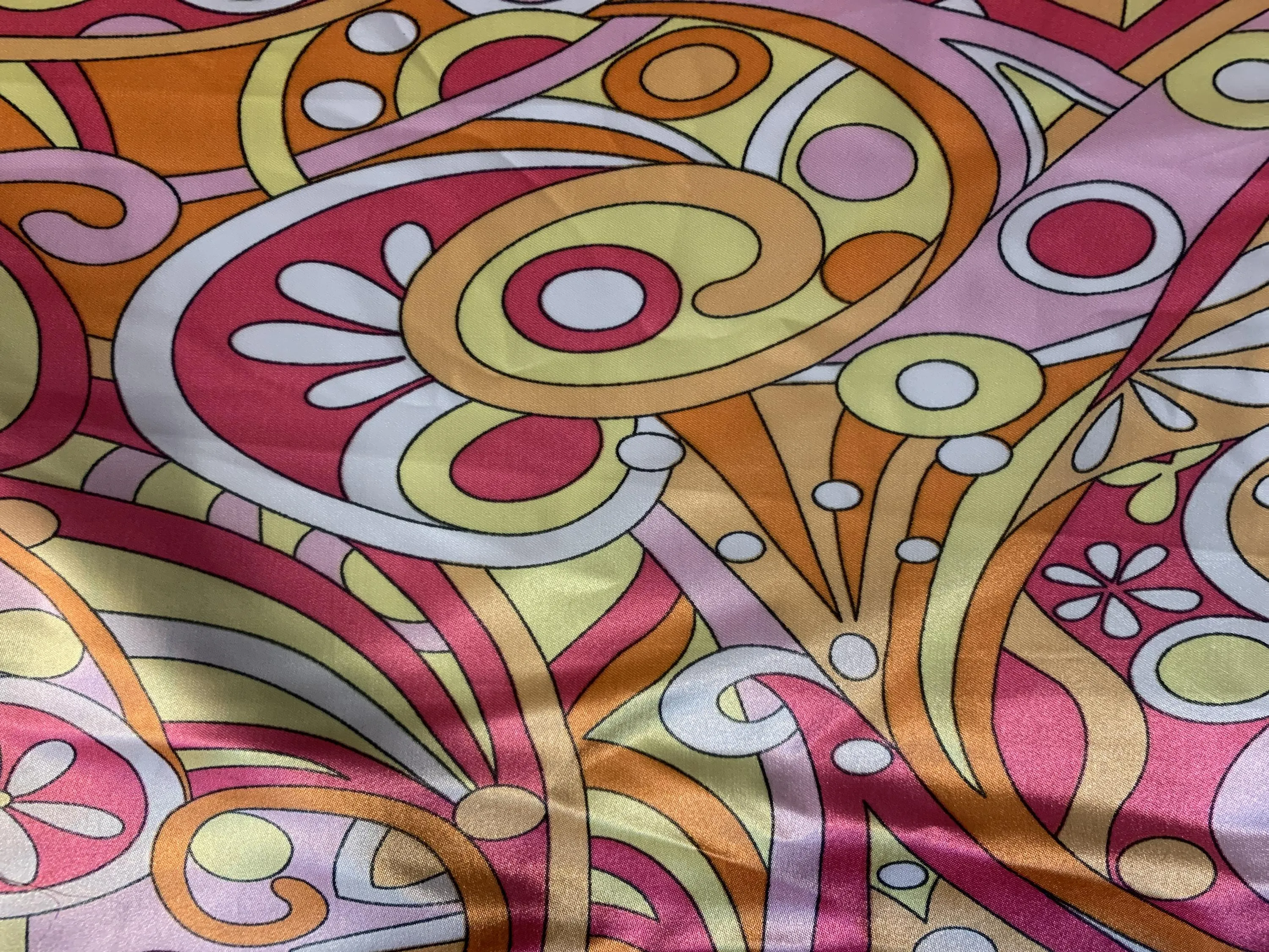 70s Sun charmeuse