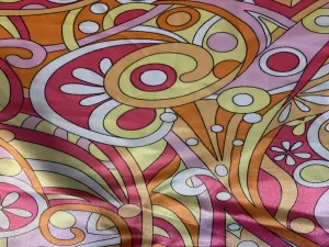 70s Sun charmeuse
