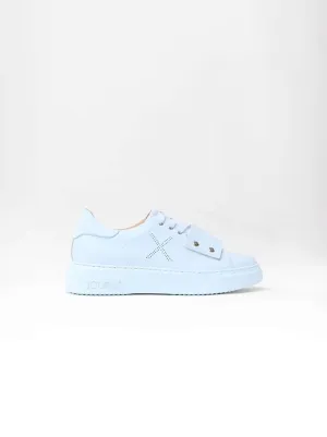 Adelina Leather Tags White