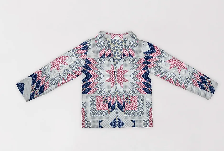 Adeline Patchwork Americana Quilted Duster