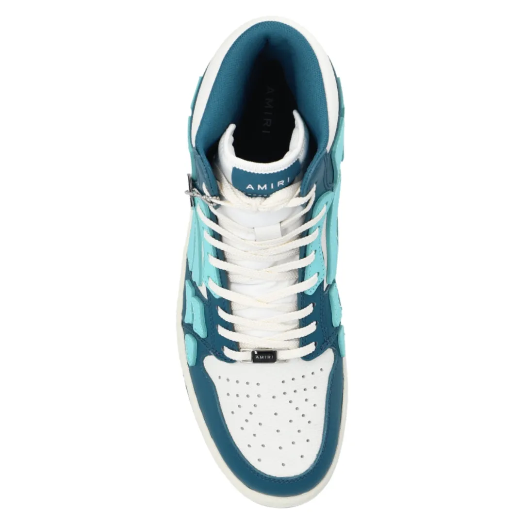 Amiri Skeltop Hi Pf23Mfs046 533 Slate Blue Sneaker