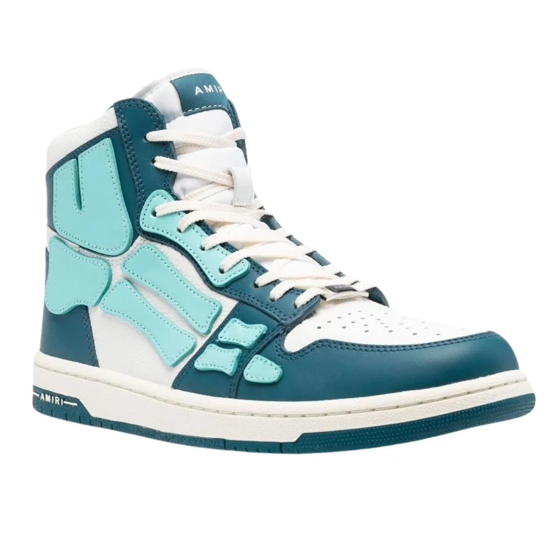 Amiri Skeltop Hi Pf23Mfs046 533 Slate Blue Sneaker