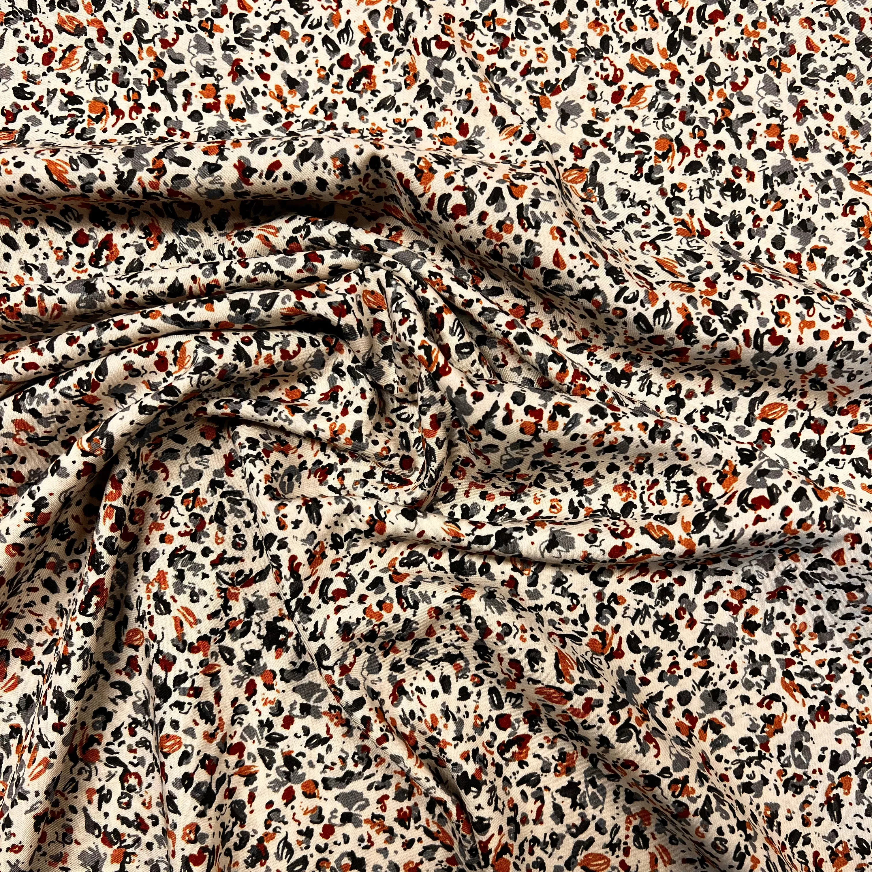 Ananda Floral Viscose - Cream