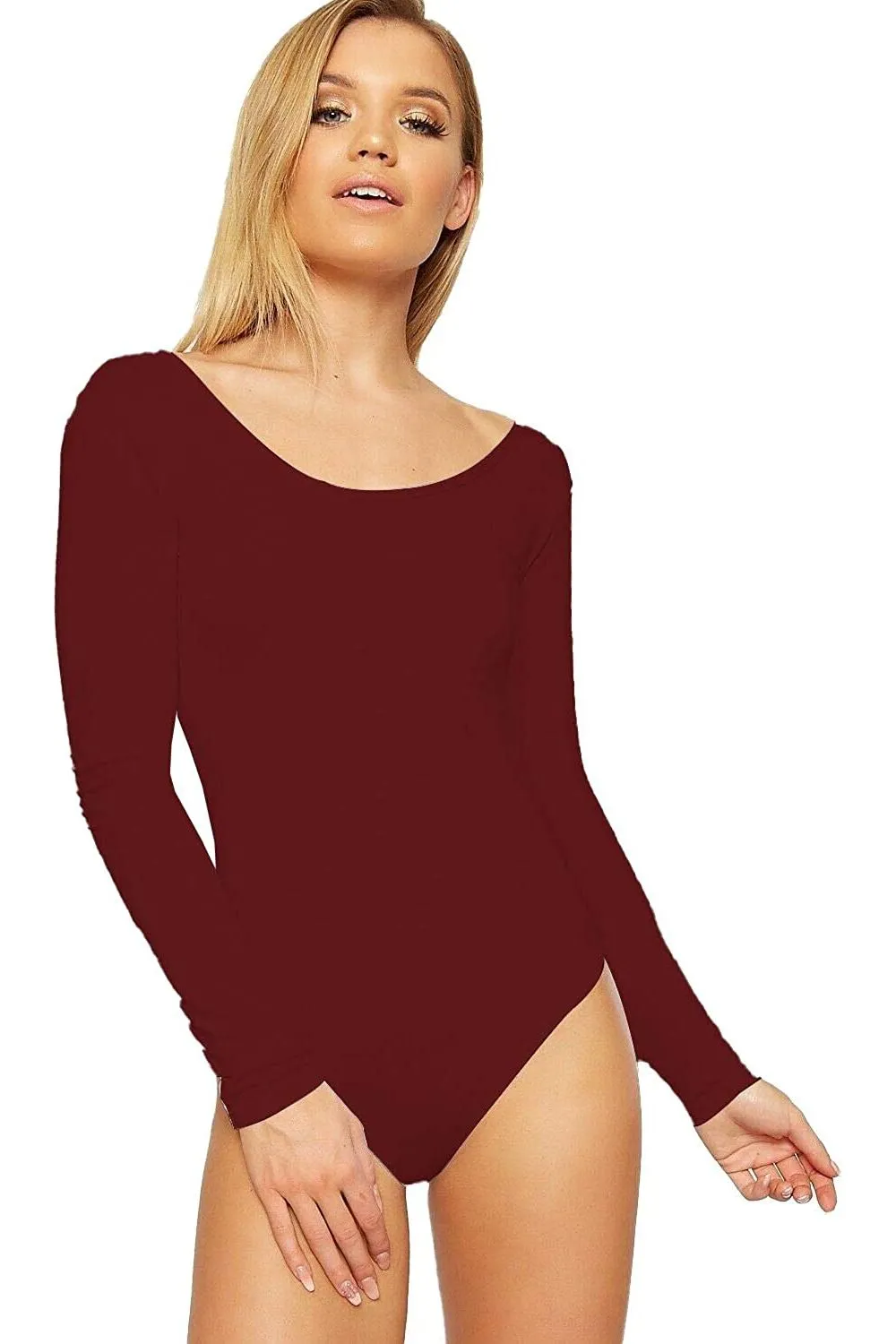 Annabelle Plain Long Sleeve Bodysuits
