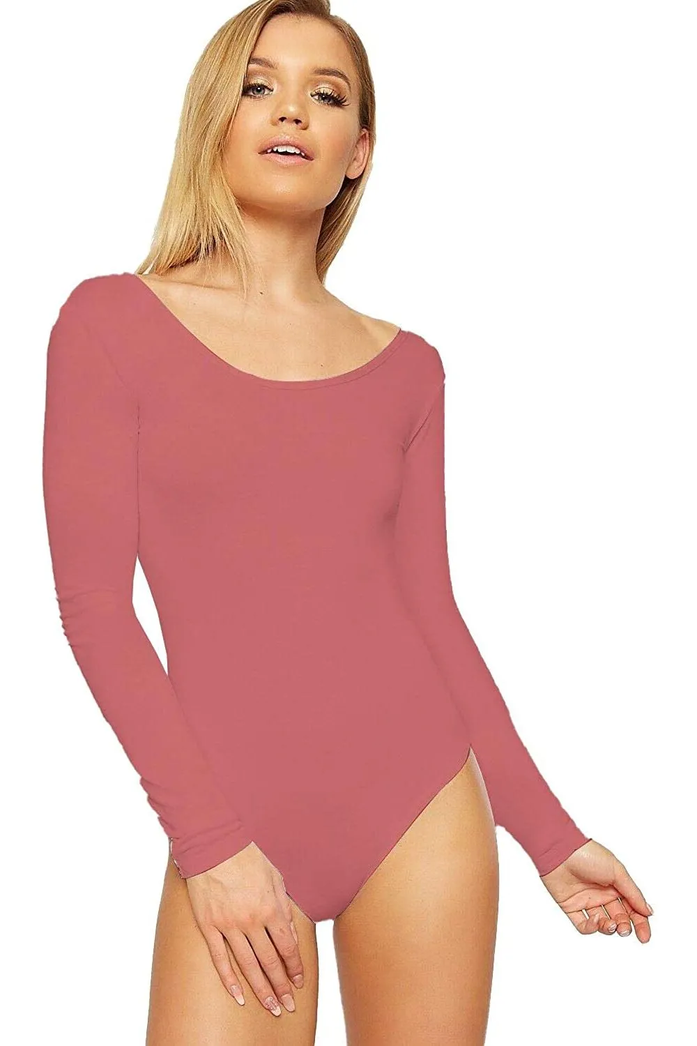 Annabelle Plain Long Sleeve Bodysuits
