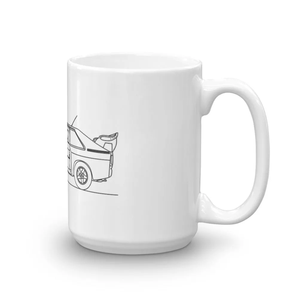 Audi Quattro Sport S1 E2 Outline Mug