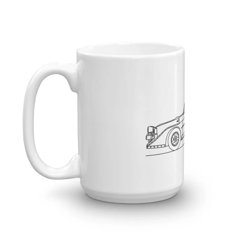 Audi Quattro Sport S1 E2 Outline Mug