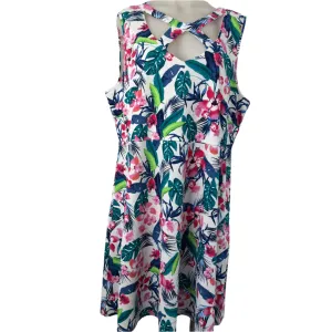 Autograph Circular Pattern Layered Mesh Top - Size 22