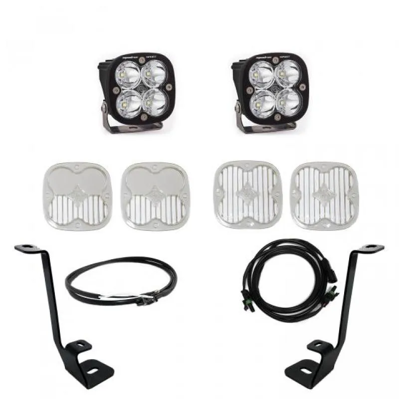 Baja Designs 2021  Ford F150 A Pillar Kit Squadron Sport Spot with Upfitter