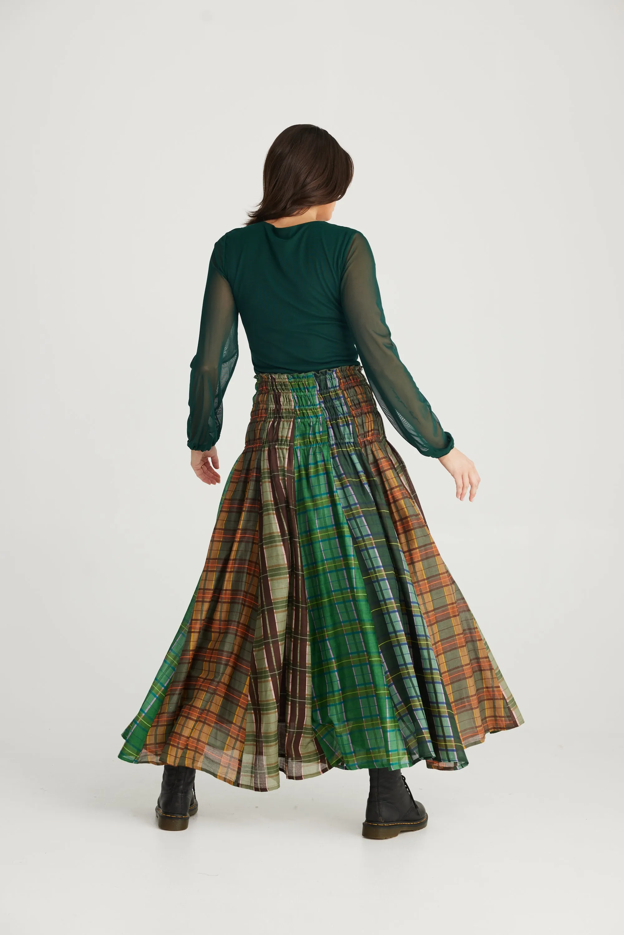 Balmoral Skirt - Highlands Check