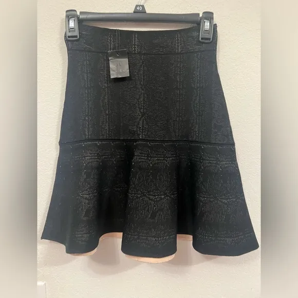 BCBGMaxAzria fitted black Skirts
