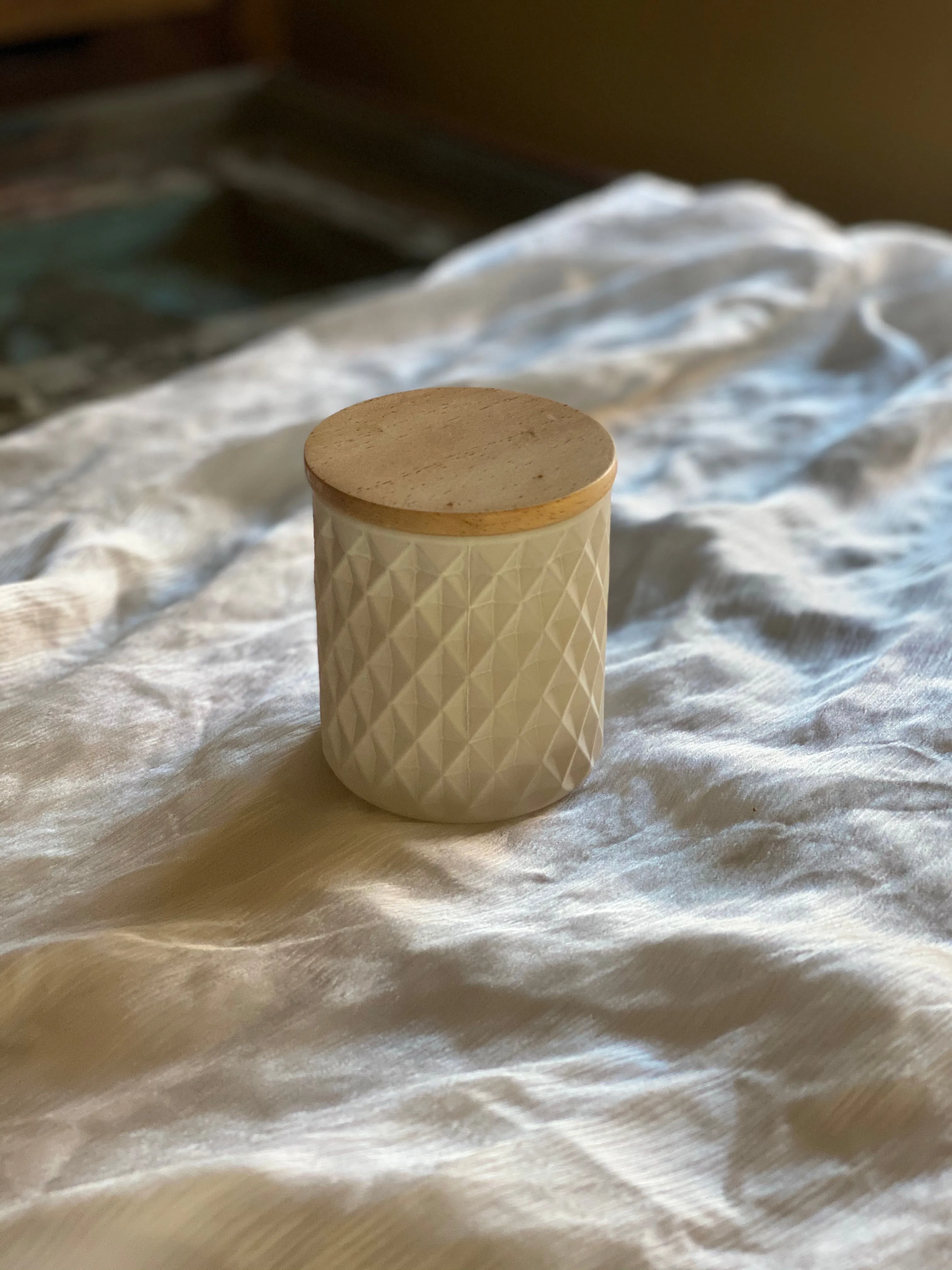 Beeswax Lifestyle Aromatic Candle | White | 8 oz.