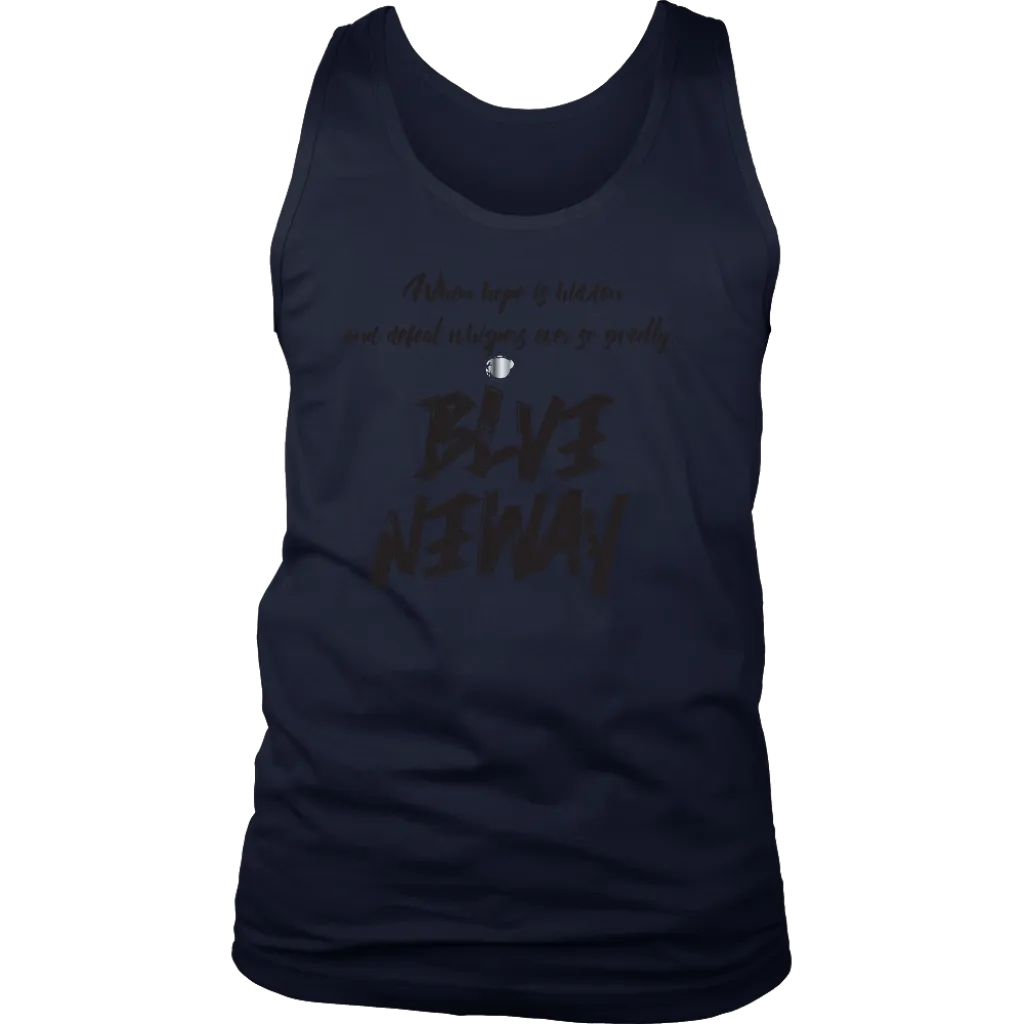 Believe Anyway Be Bold Mens Tank