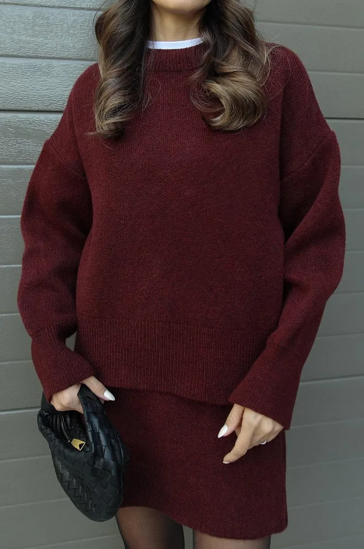 Bella  |  Soft Knit Skirt Set