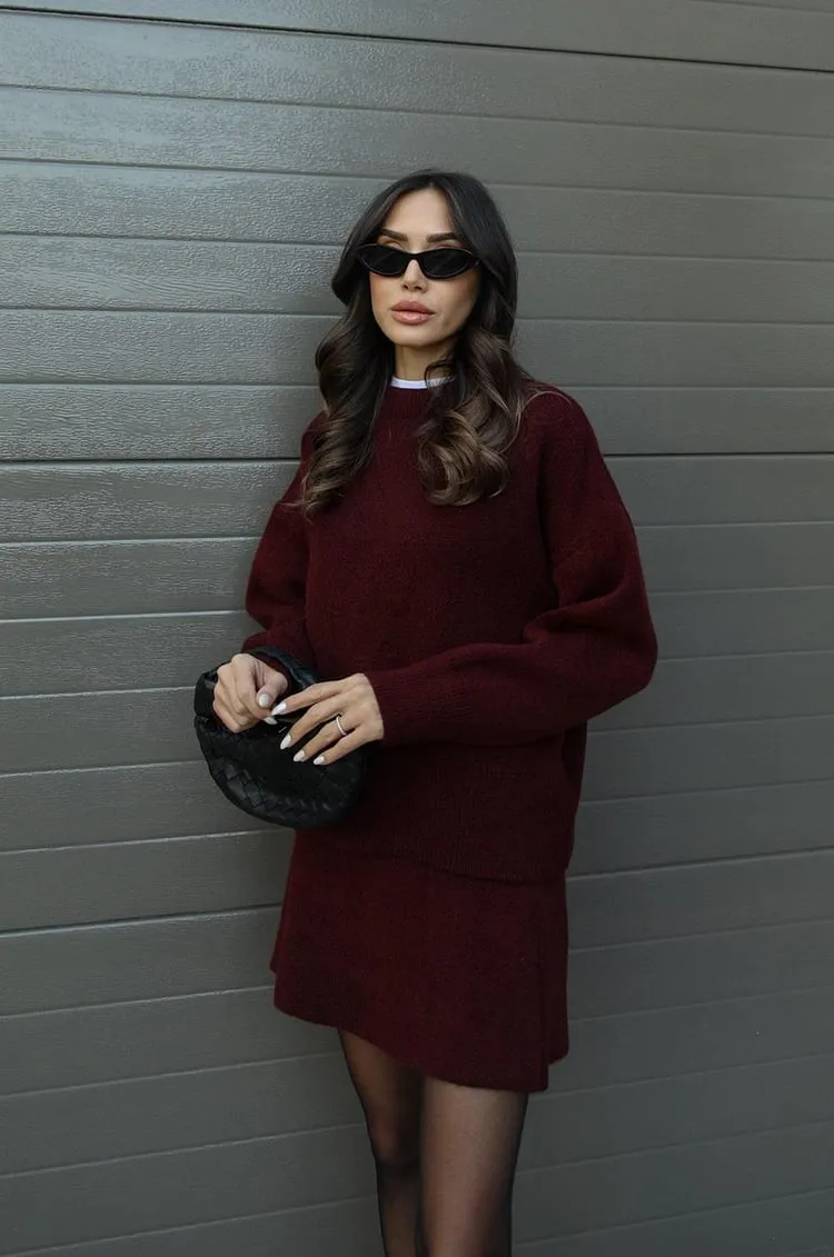 Bella  |  Soft Knit Skirt Set