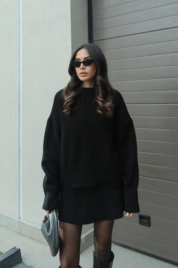 Bella  |  Soft Knit Skirt Set