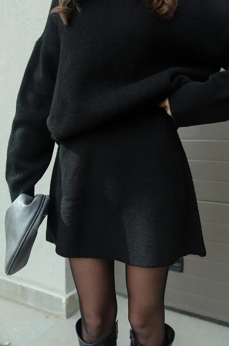Bella  |  Soft Knit Skirt Set