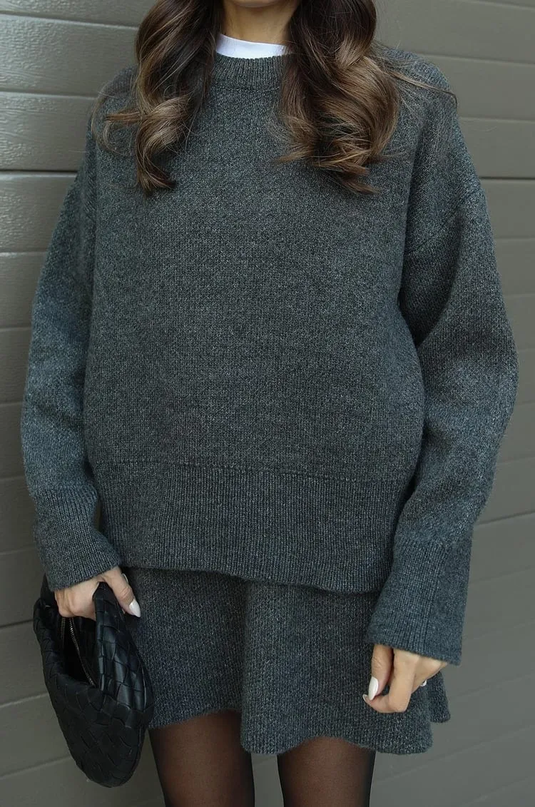Bella  |  Soft Knit Skirt Set