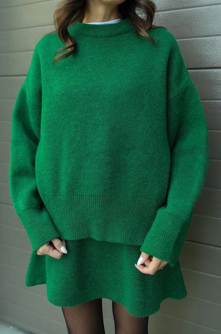 Bella  |  Soft Knit Skirt Set