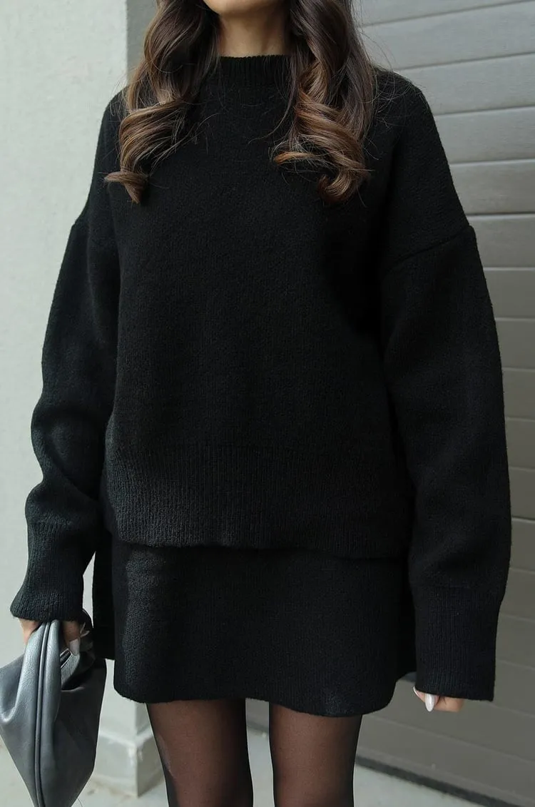 Bella  |  Soft Knit Skirt Set