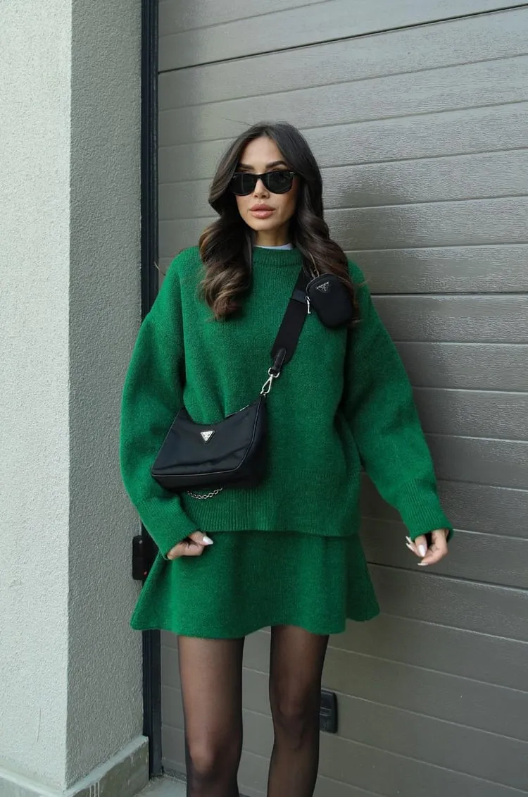 Bella  |  Soft Knit Skirt Set