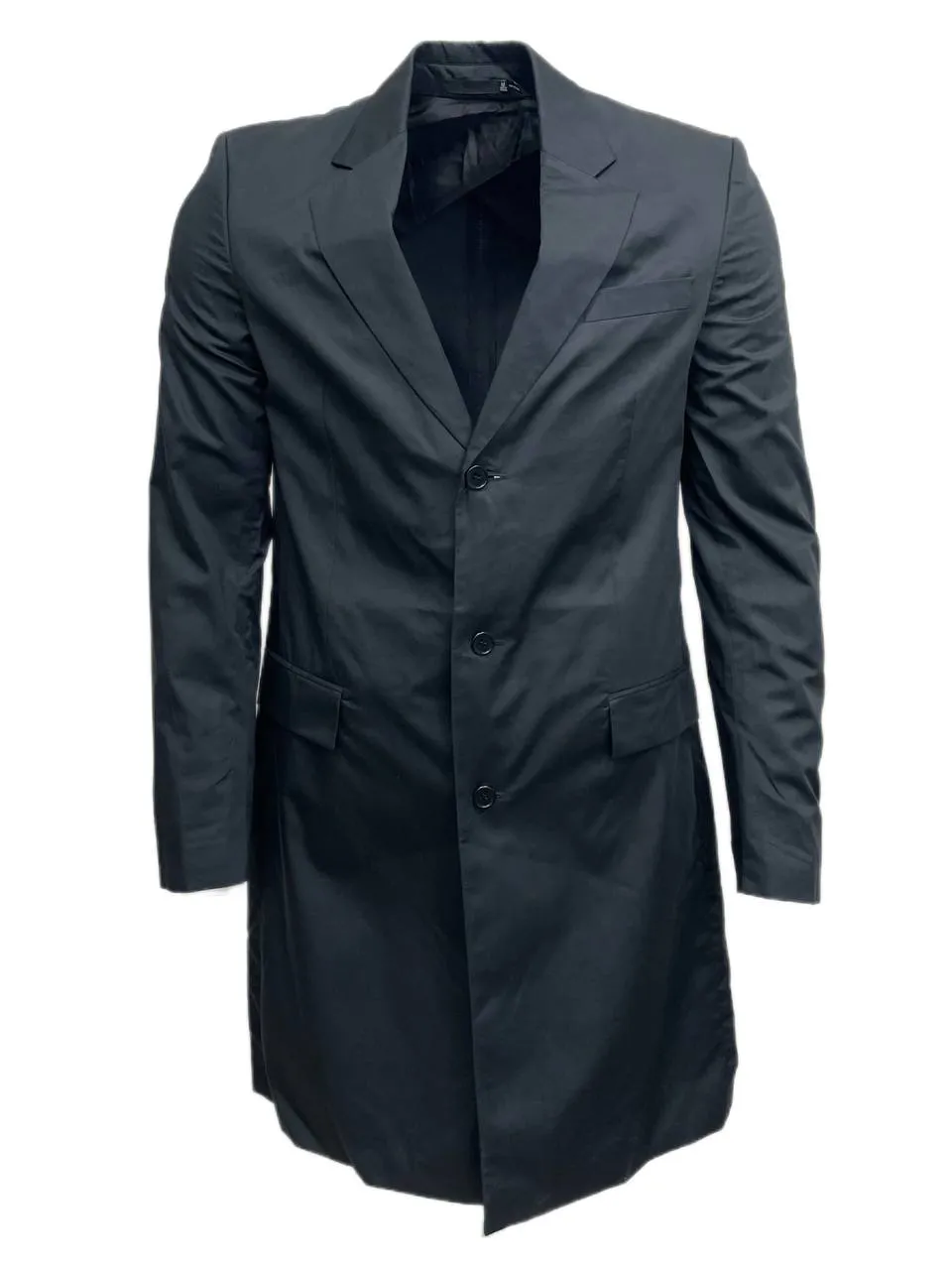 BLK DNM Men's Black Cotton Coat #MUC18011 Size M NWT