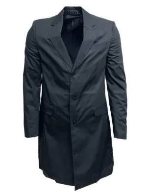 BLK DNM Men's Black Cotton Coat #MUC18011 Size M NWT