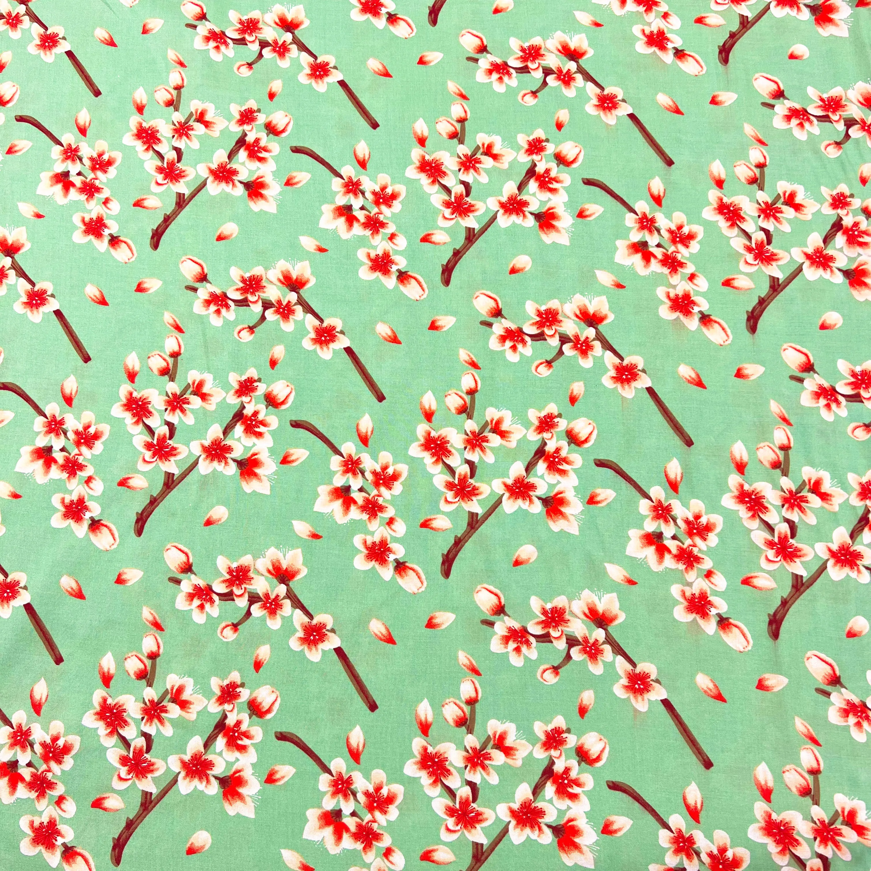 Blossom Viscose - Mint