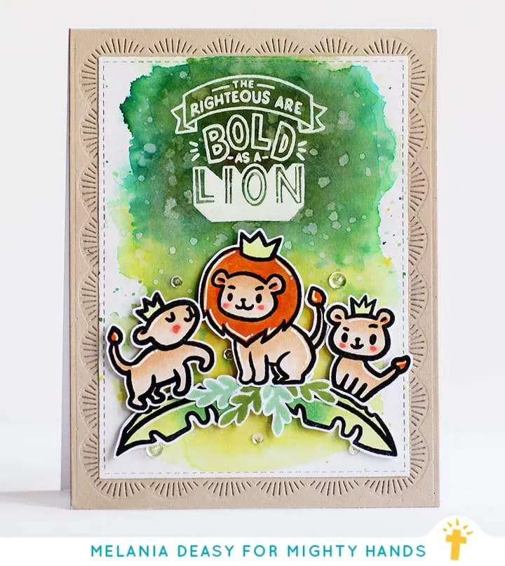 Bold as a Lion {Stamp}