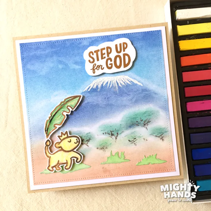 Bold as a Lion {Stamp}