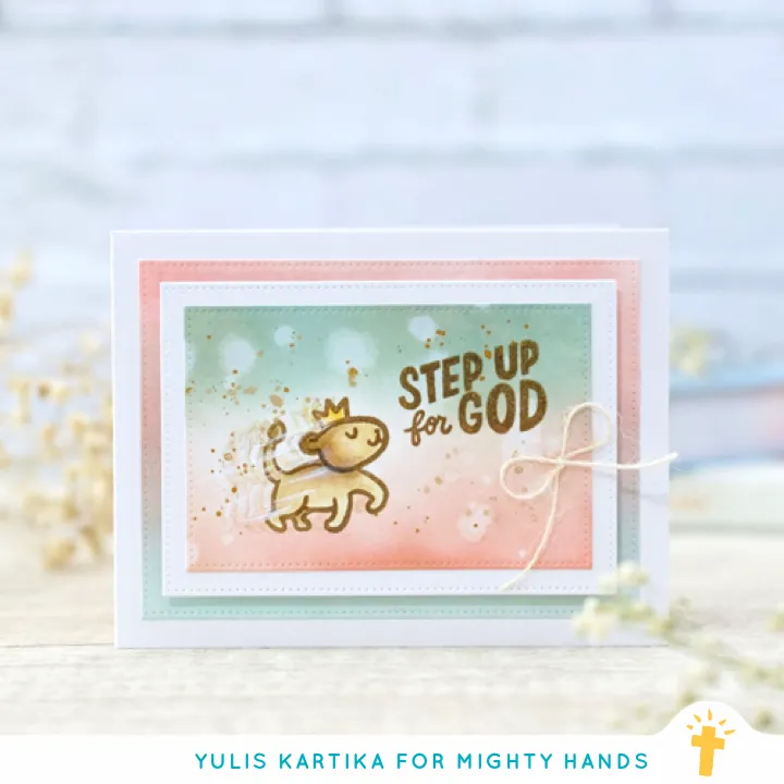 Bold as a Lion {Stamp}