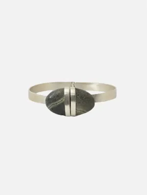 Bold Cuff Bracelet - Silver