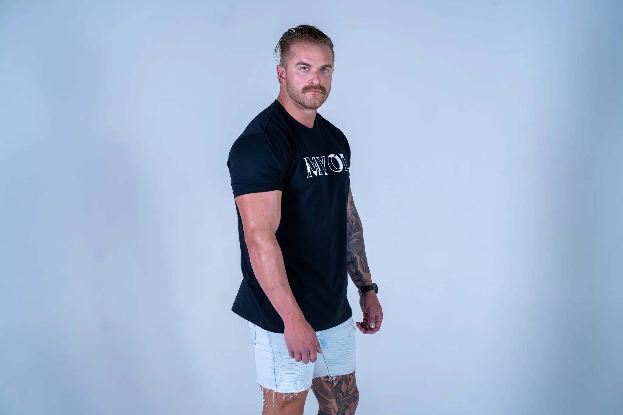 Bold Make Your Own Luck T-Shirt - Black