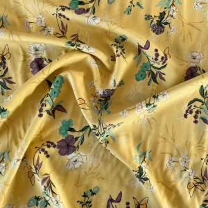 Botanicals Viscose - Yellow