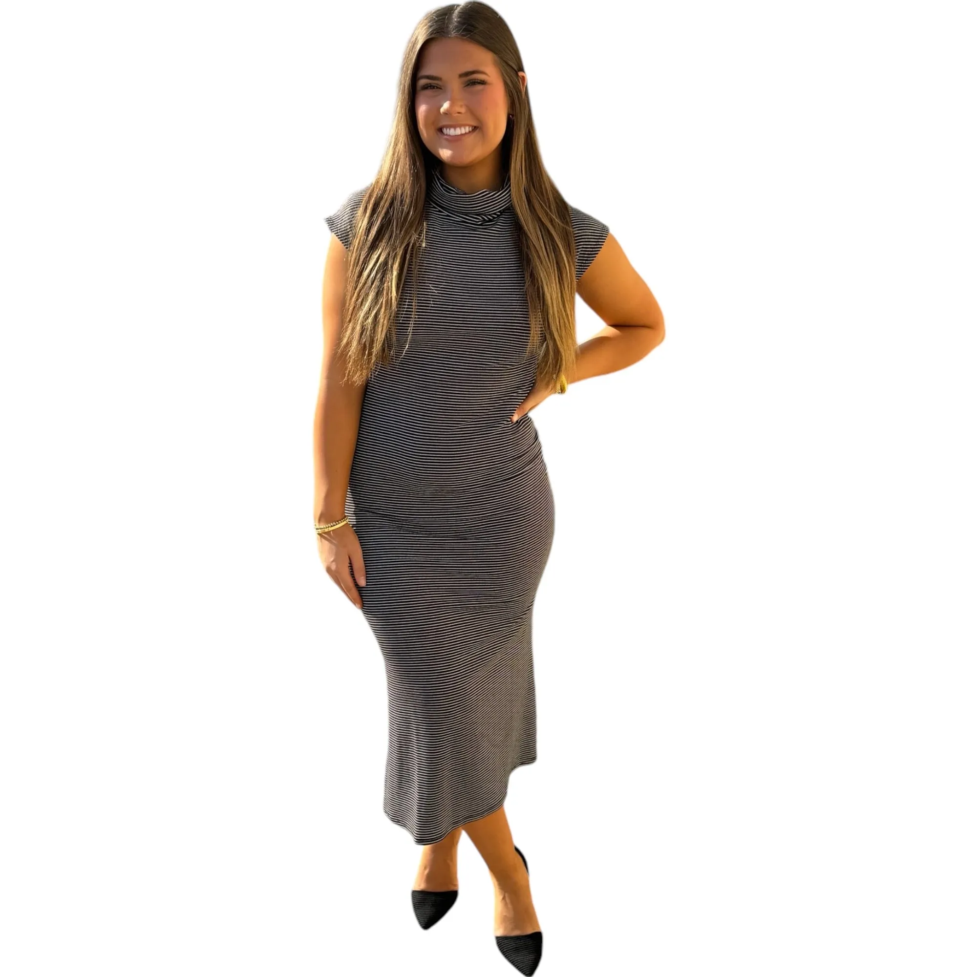 Bounty Turtleneck Knit Midi