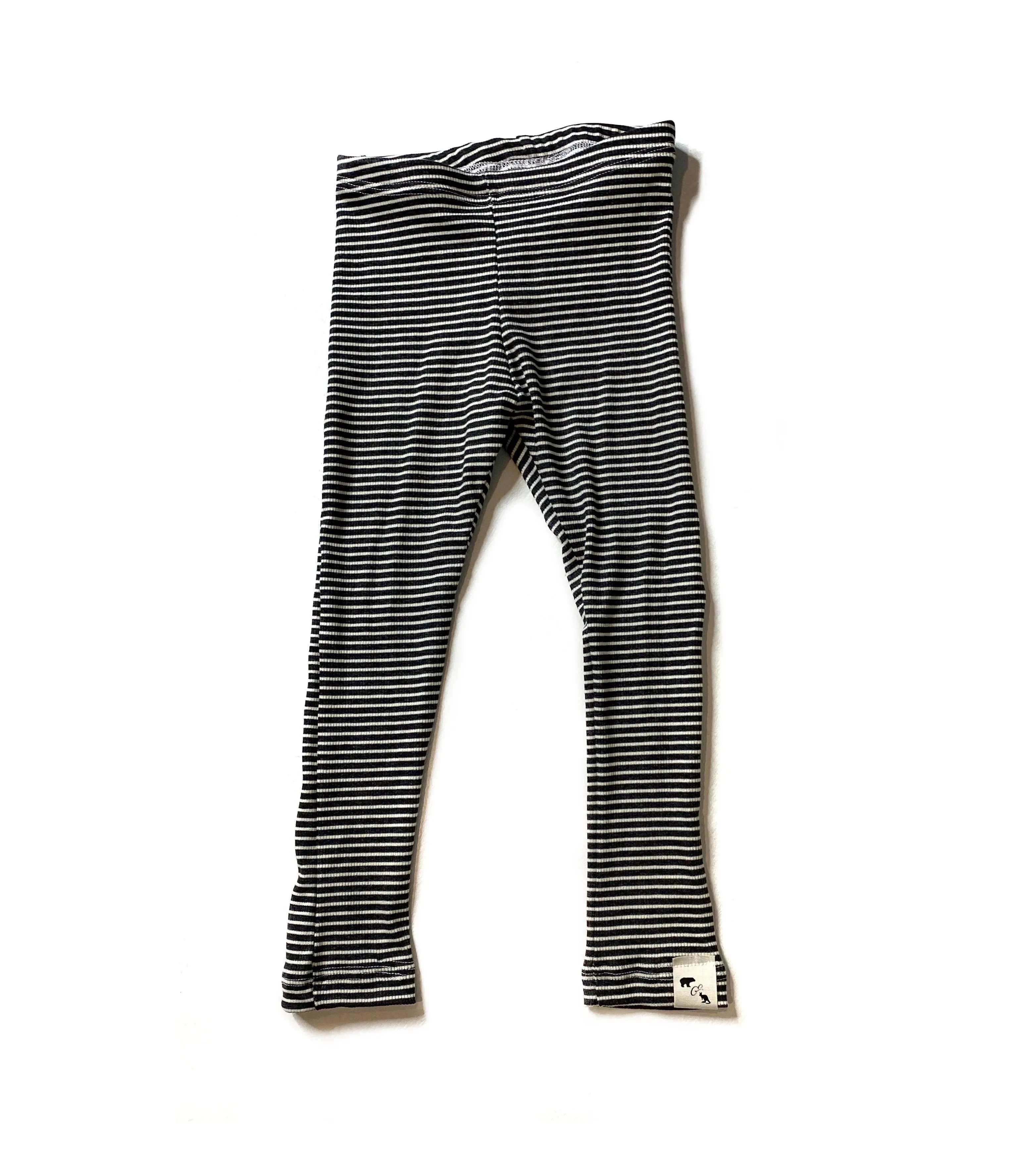BR Basic Stripes RIB KNIT - Necessity Leggings