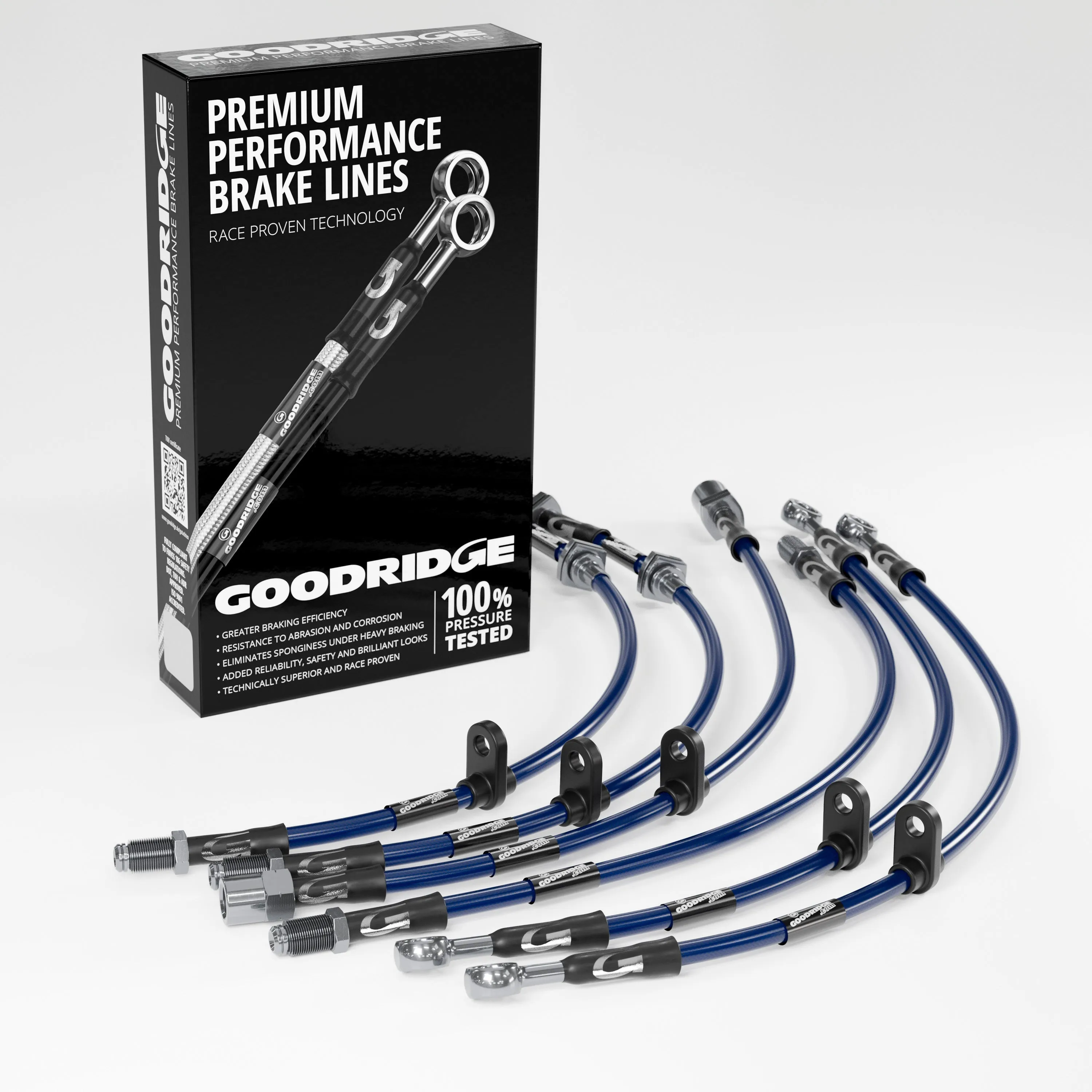 BRAKE HOSE KIT FOR BMW 3 SERIES E91 320D M SPORT TOURING 2005-