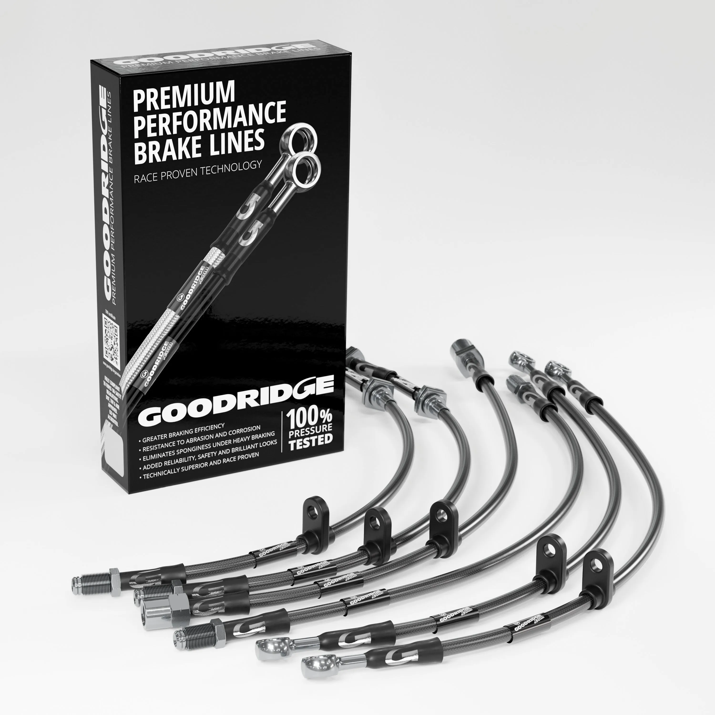 BRAKE HOSE KIT FOR BMW 3 SERIES E91 320D M SPORT TOURING 2005-