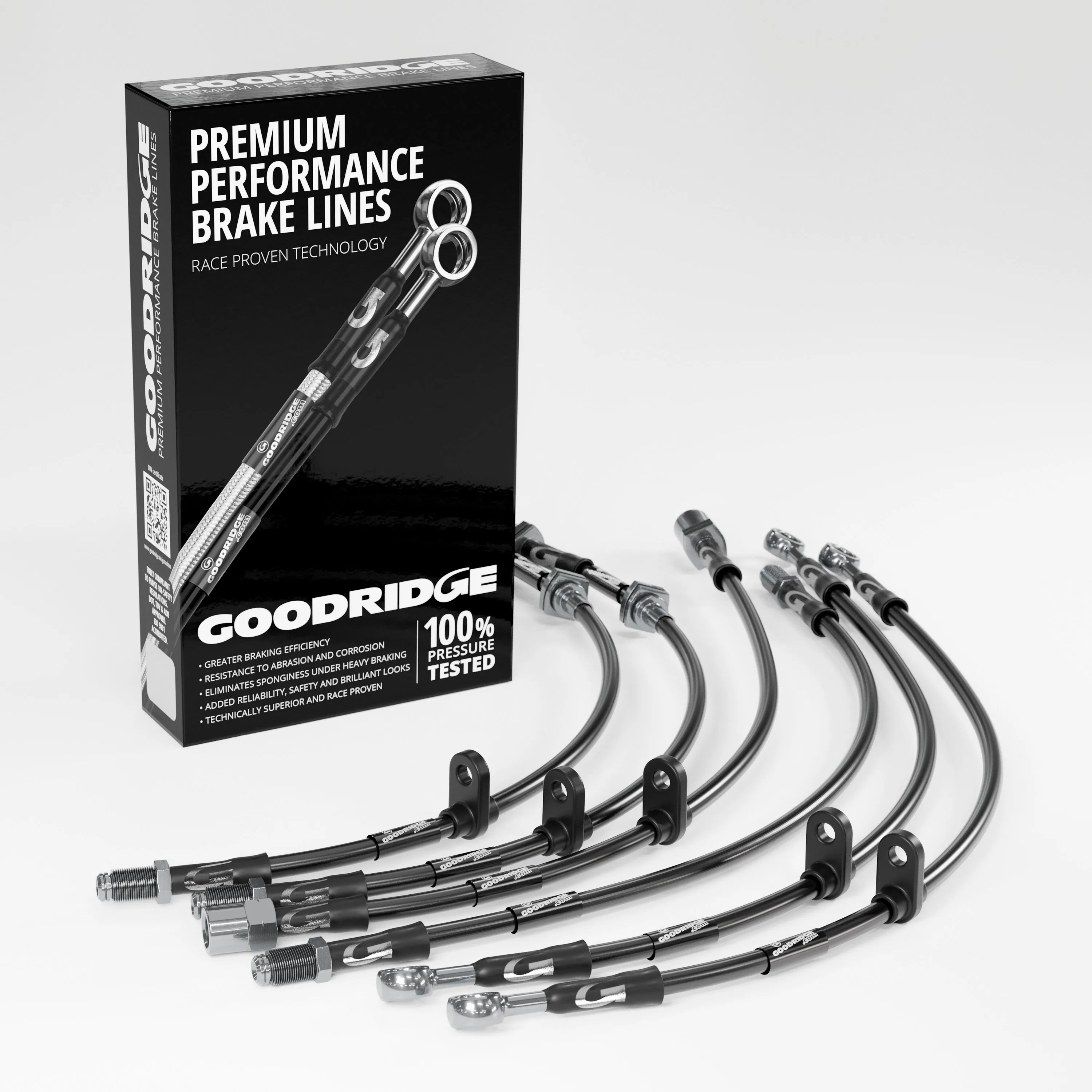 BRAKE HOSE KIT FOR BMW 3 SERIES E91 320D M SPORT TOURING 2005-