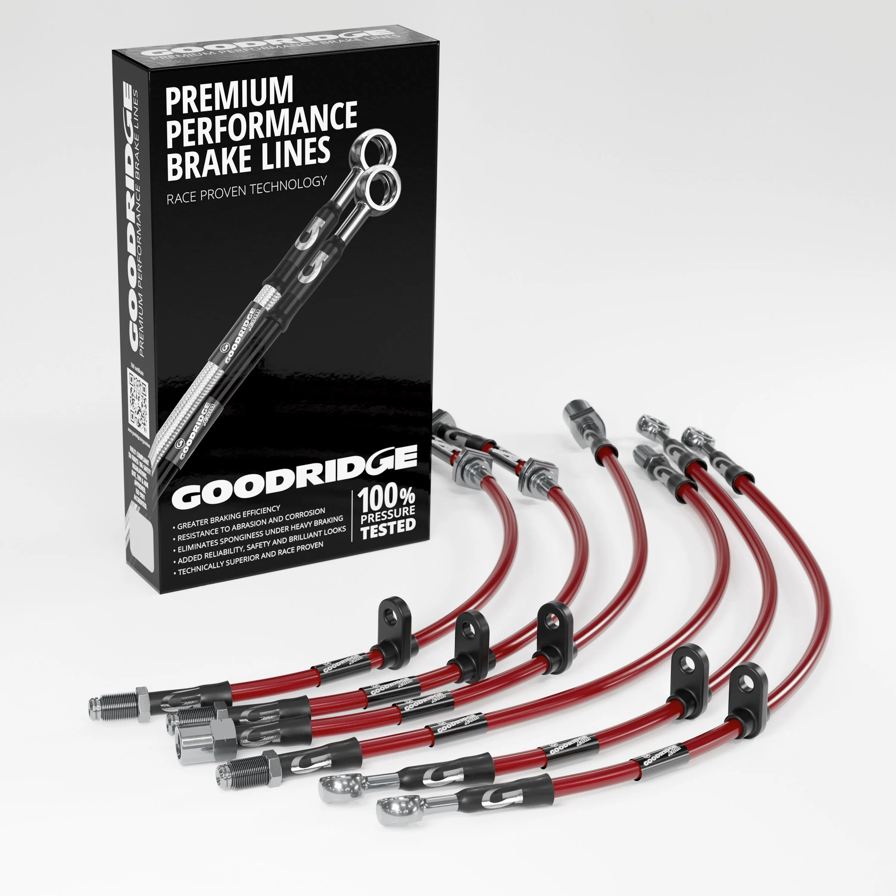 BRAKE HOSE KIT FOR BMW 3 SERIES E91 320D M SPORT TOURING 2005-