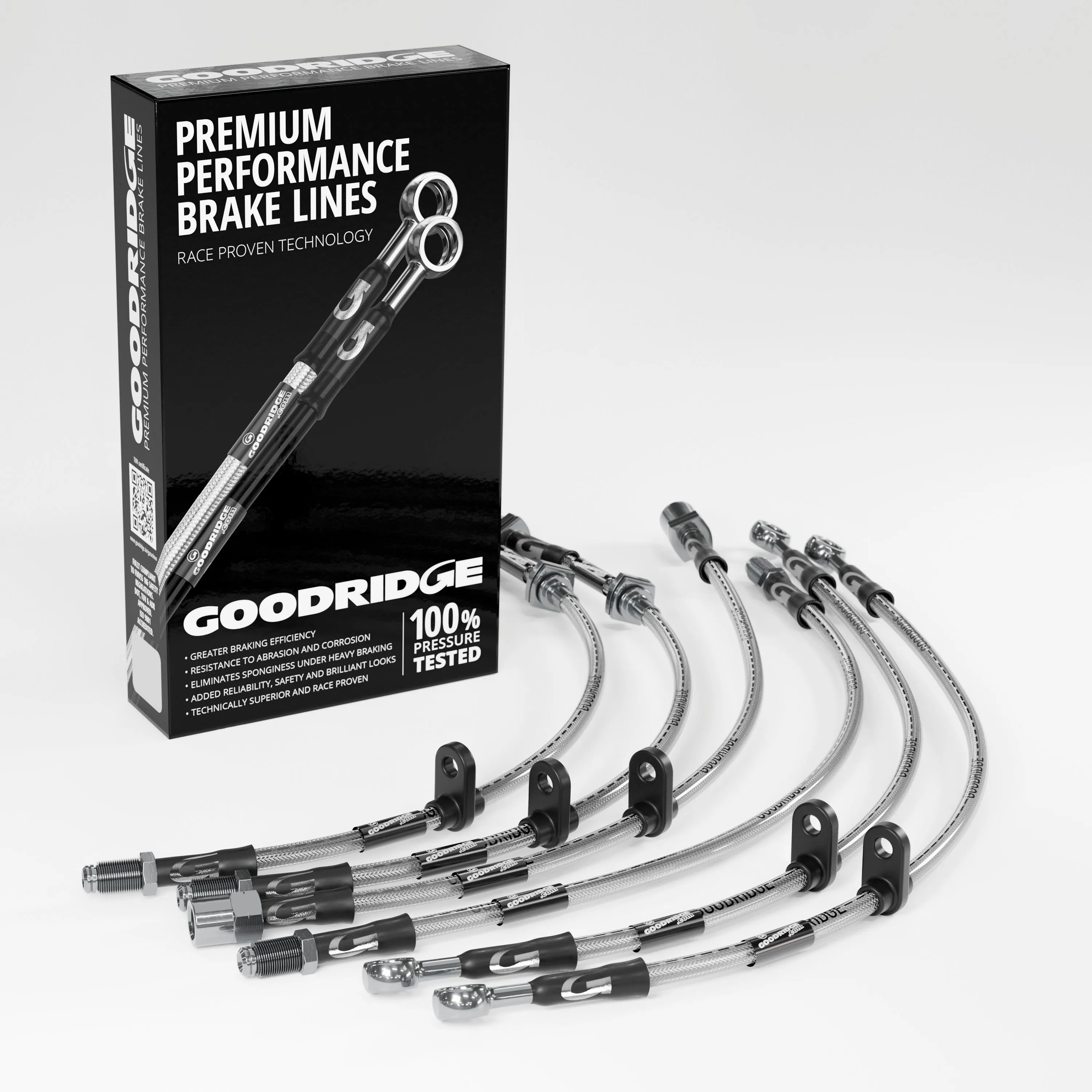 BRAKE HOSE KIT FOR BMW 3 SERIES E91 320D M SPORT TOURING 2005-