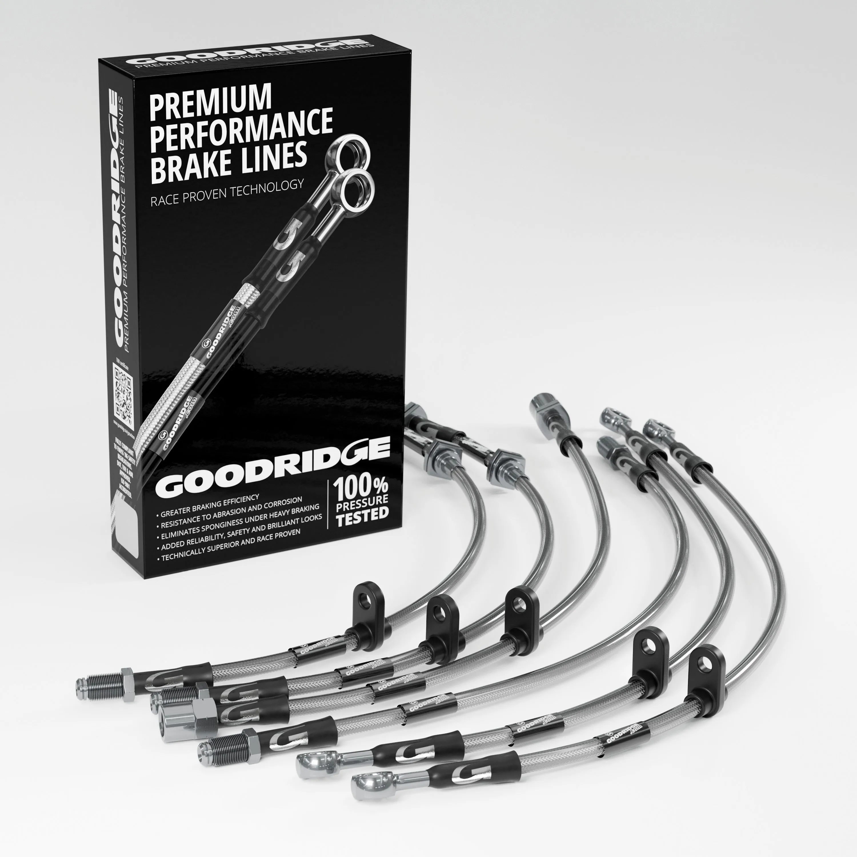 BRAKE HOSE KIT FOR BMW 3 SERIES E91 320D M SPORT TOURING 2005-
