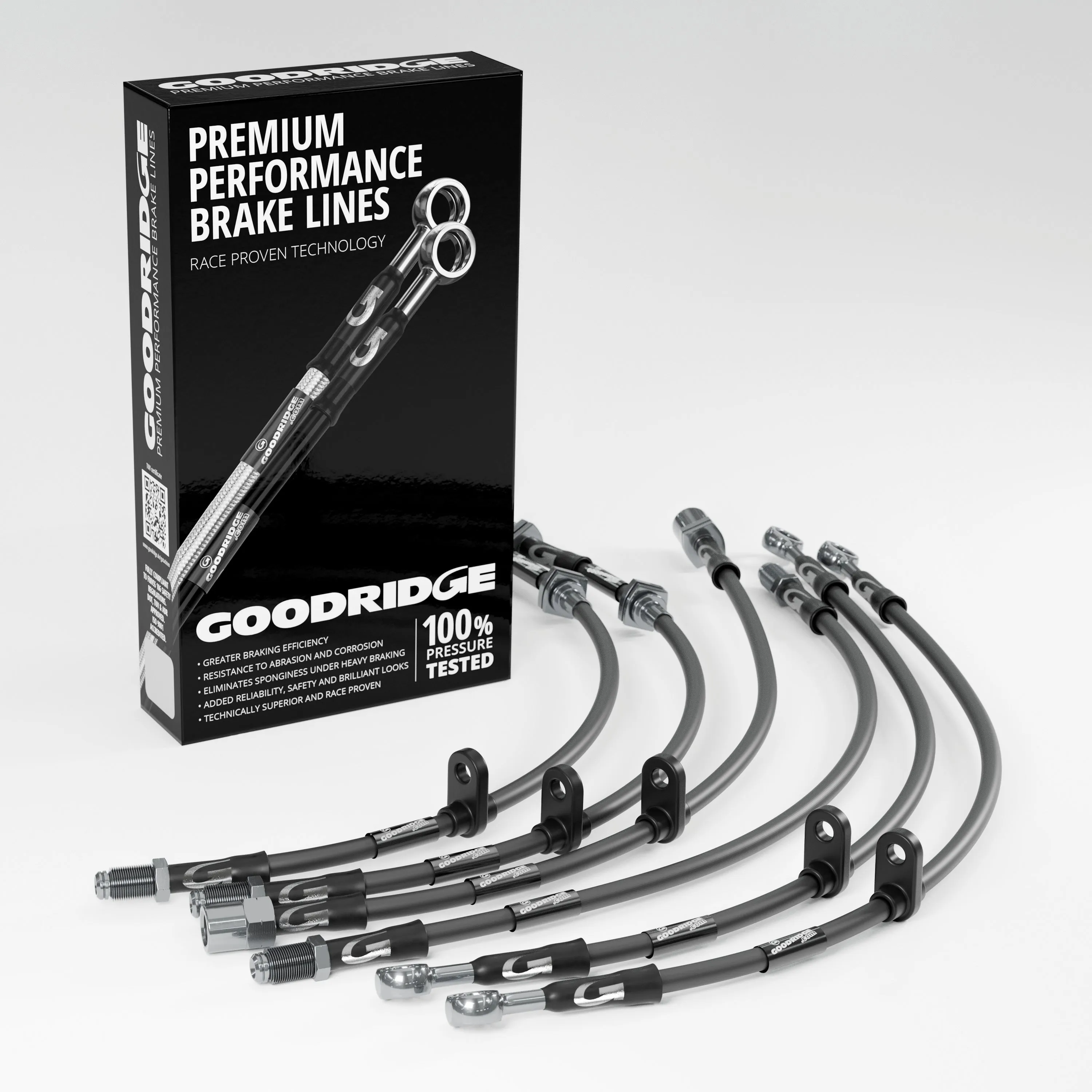 BRAKE HOSE KIT FOR BMW 3 SERIES E91 320D M SPORT TOURING 2005-