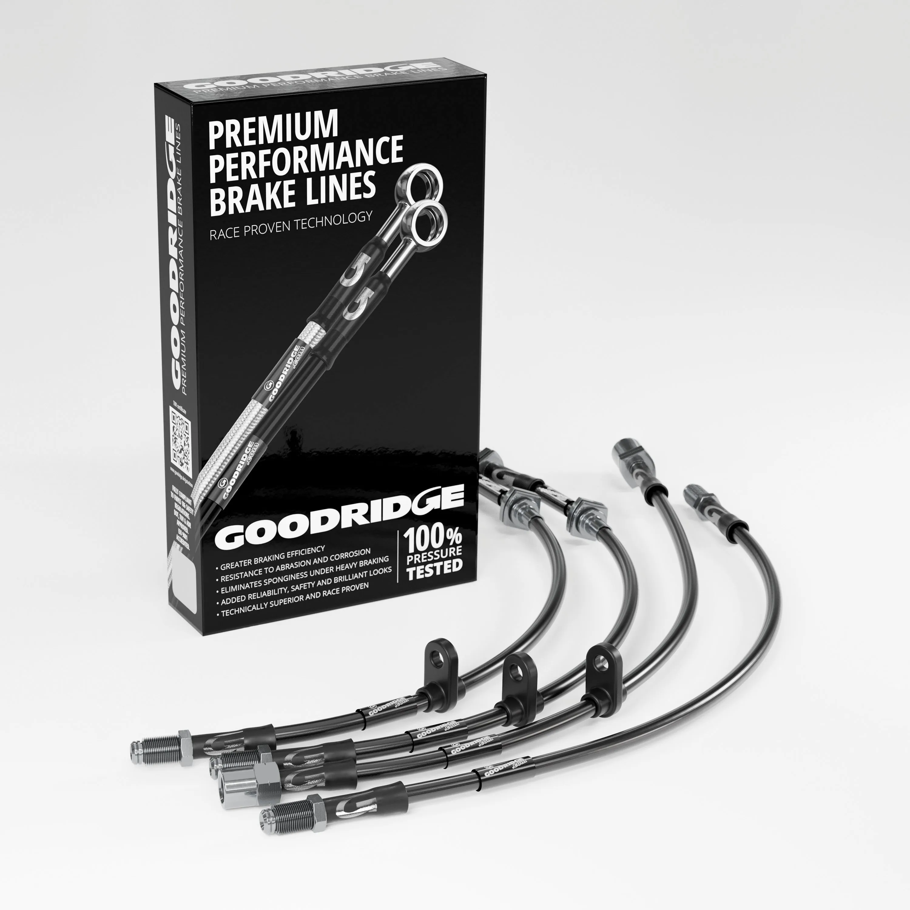 BRAKE HOSE KIT FOR VOLVO V70 / V70XC 4X4 (CLASSIC SHAPE) ALL VARIANTS 1999 - 2000
