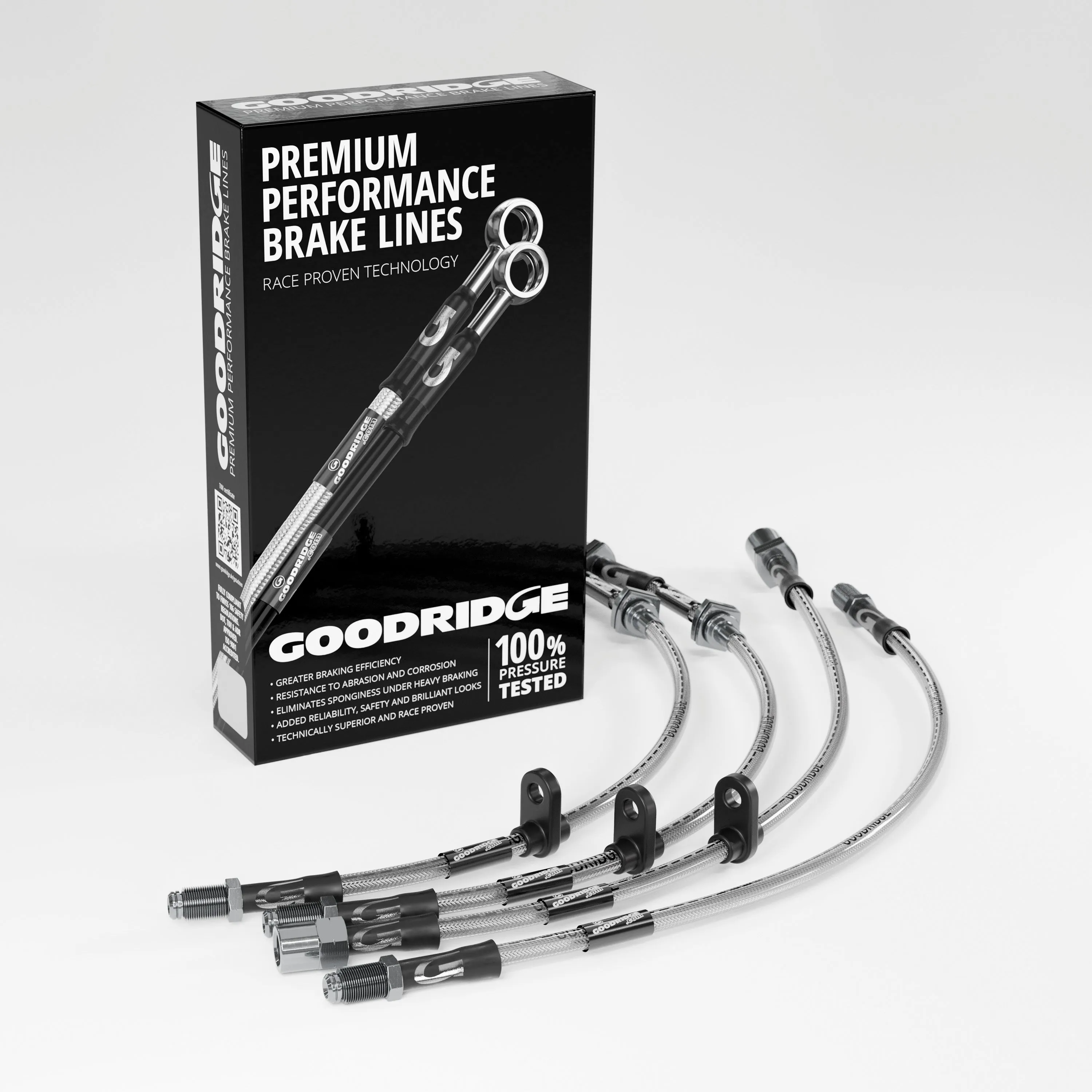 BRAKE HOSE KIT FOR VOLVO V70 / V70XC 4X4 (CLASSIC SHAPE) ALL VARIANTS 1999 - 2000
