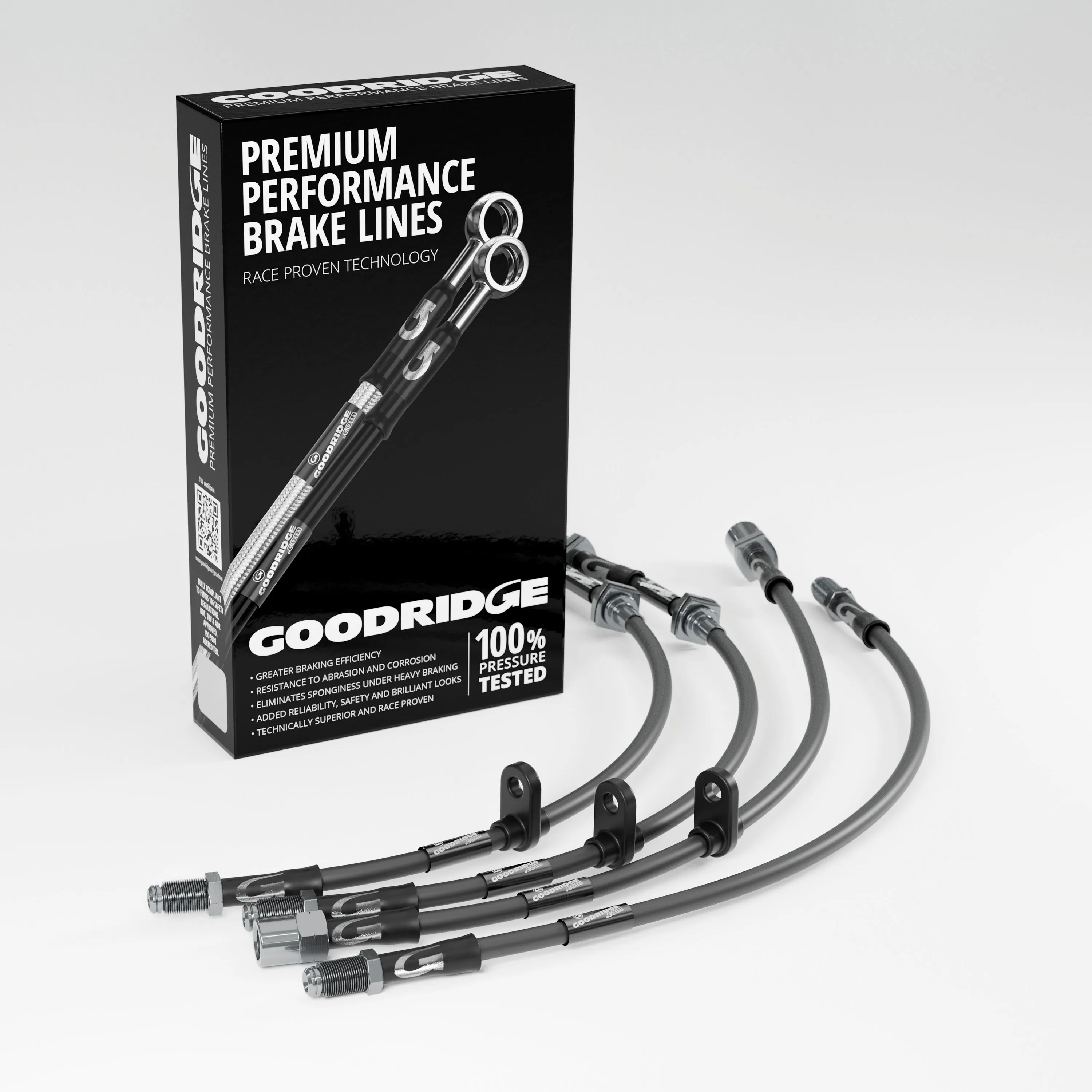 BRAKE HOSE KIT FOR VOLVO V70 / V70XC 4X4 (CLASSIC SHAPE) ALL VARIANTS 1999 - 2000
