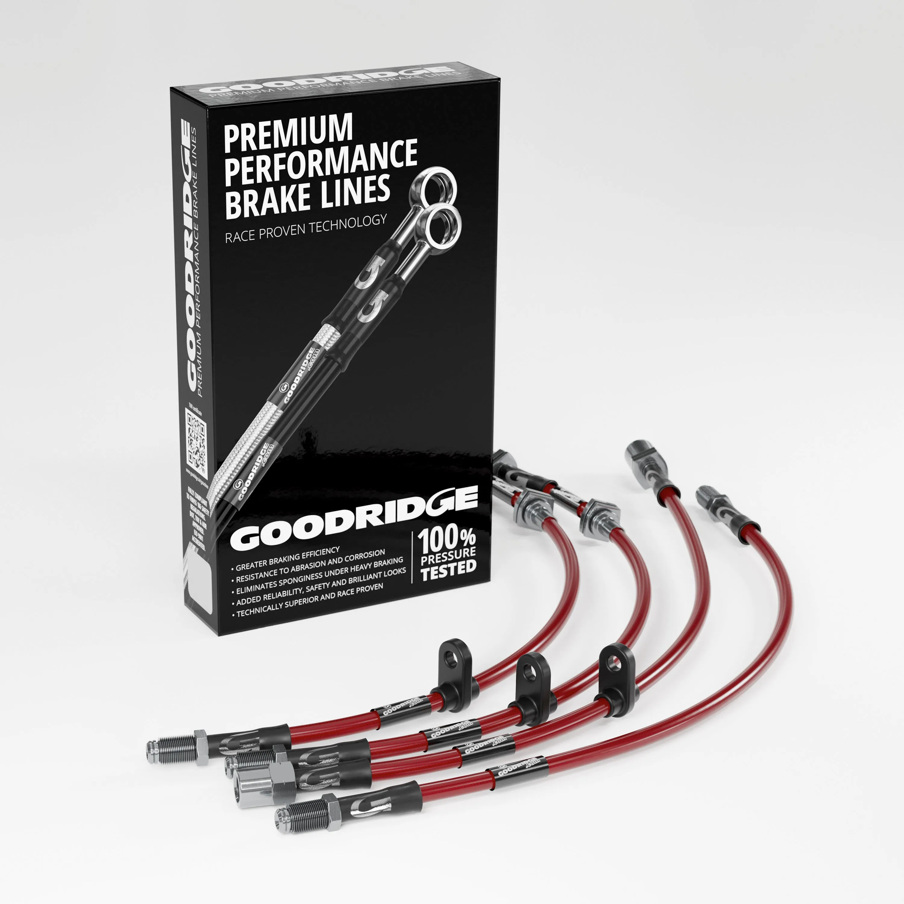 BRAKE HOSE KIT FOR VOLVO V70 / V70XC 4X4 (CLASSIC SHAPE) ALL VARIANTS 1999 - 2000